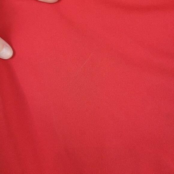 Revolve NBD Arabella solid lava red strappy slit leg back maxi dress - Picture 9 of 12